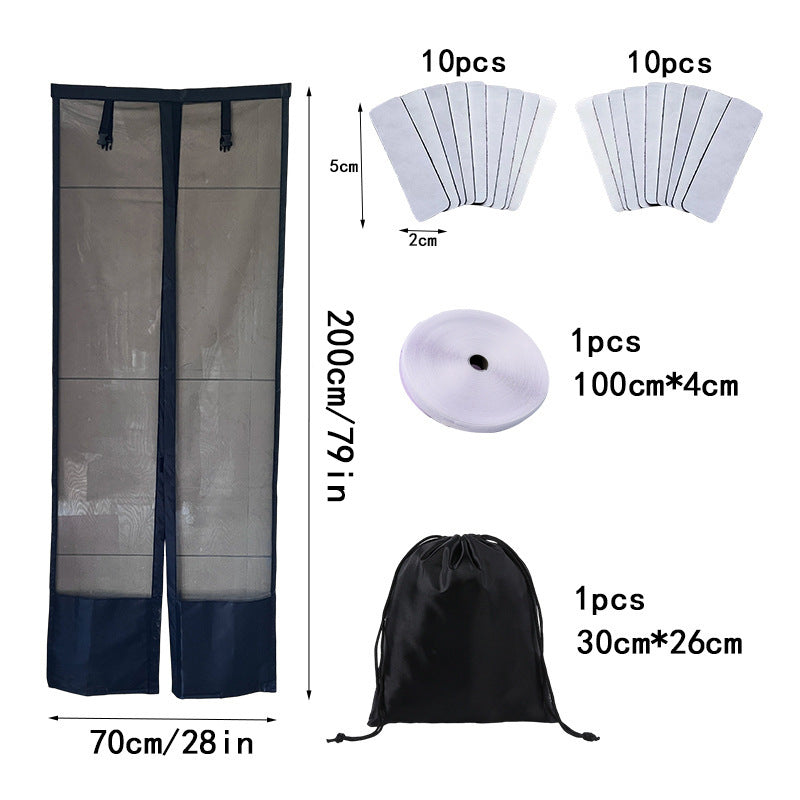 Bugmesh storage bag and installation accessories