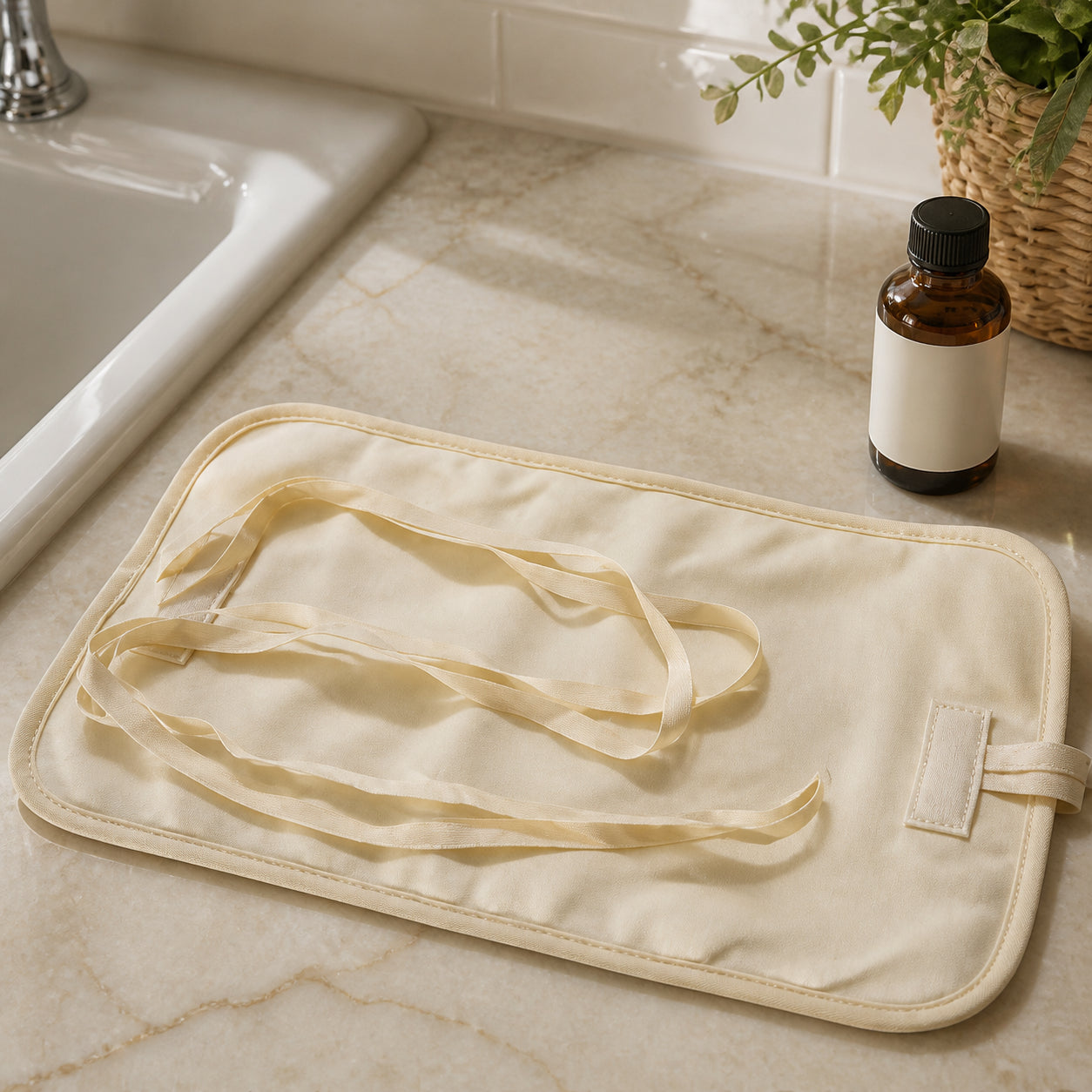 Edenwrap reusable castor oil wrap fabric