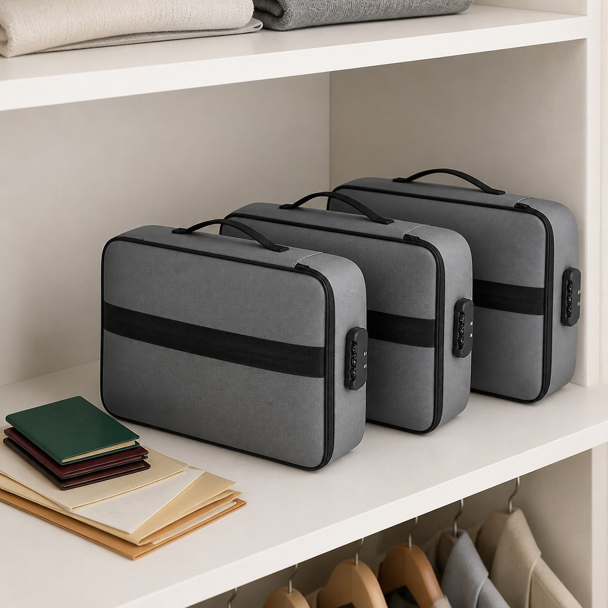 Archivia family bundle of three document organizers