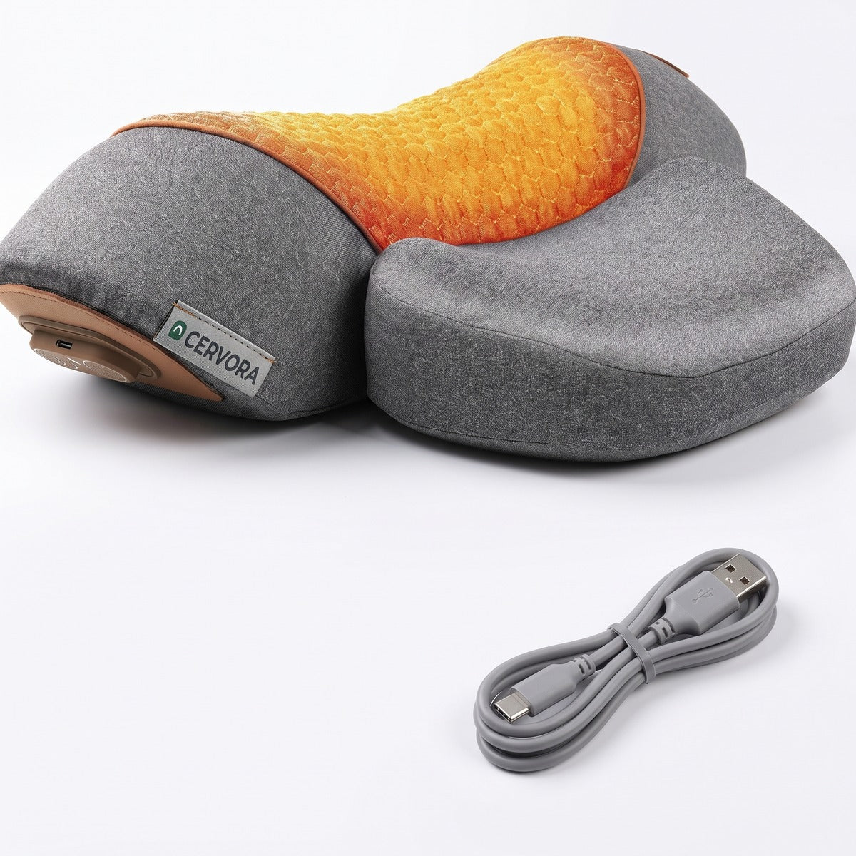Cervora heated neck pillow and USB cable kit