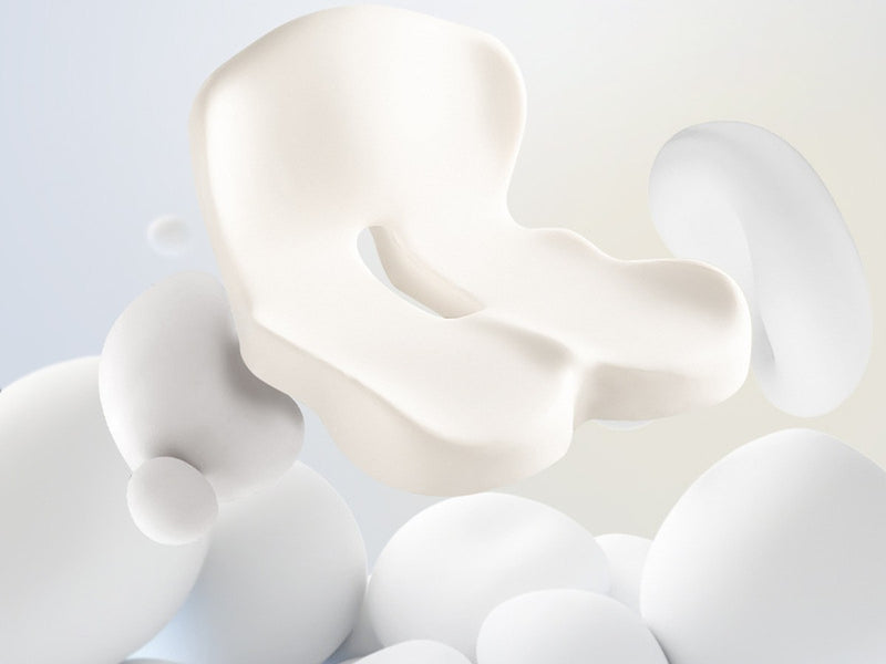 Supplier illustration showing the uncovered memory foam core