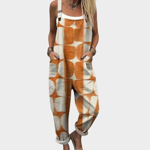 Emma - Comfortable Printed Overalls