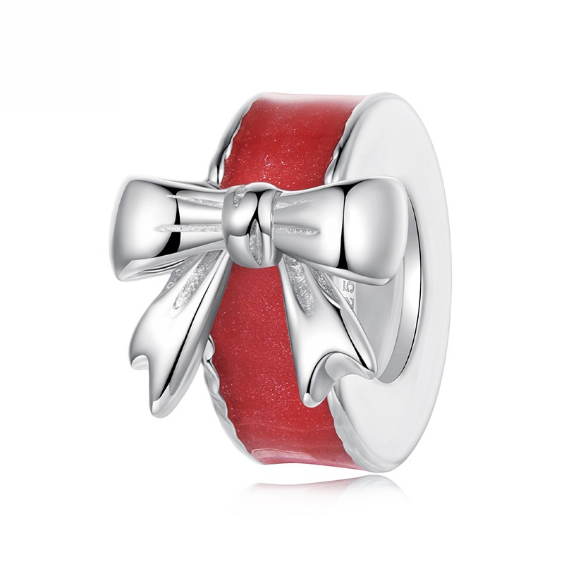 Christmas Themed 925 Sterling Silver Charms for Bracelets & Necklace Shine of Diamond