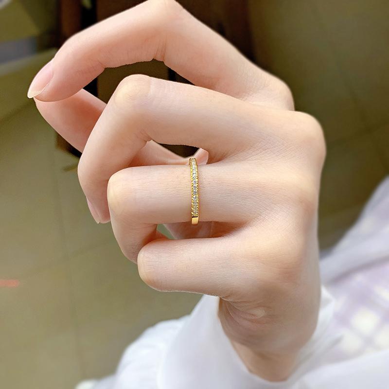 Special Price Simple 925 Sterling Silver Stackable Wedding Band Shineofidamond