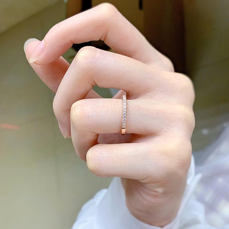 Special Price Simple 925 Sterling Silver Stackable Wedding Band Shineofidamond