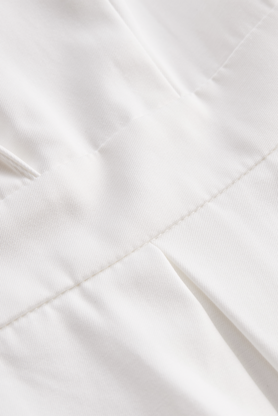 White Pleated Mini Shirt Dress ZJ