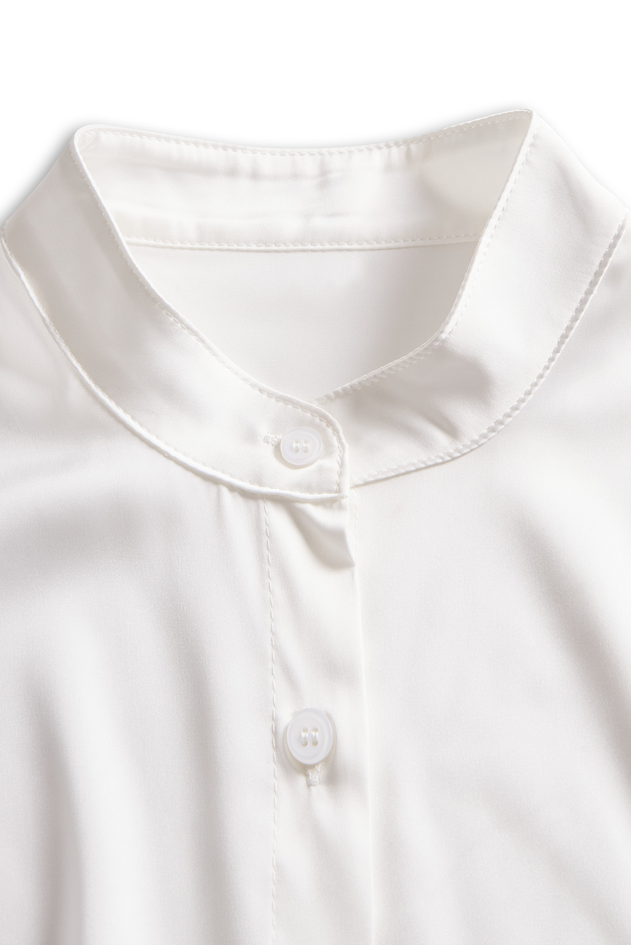 Luxurious Silk Satin Blouse with a Tailored Fit ZJ