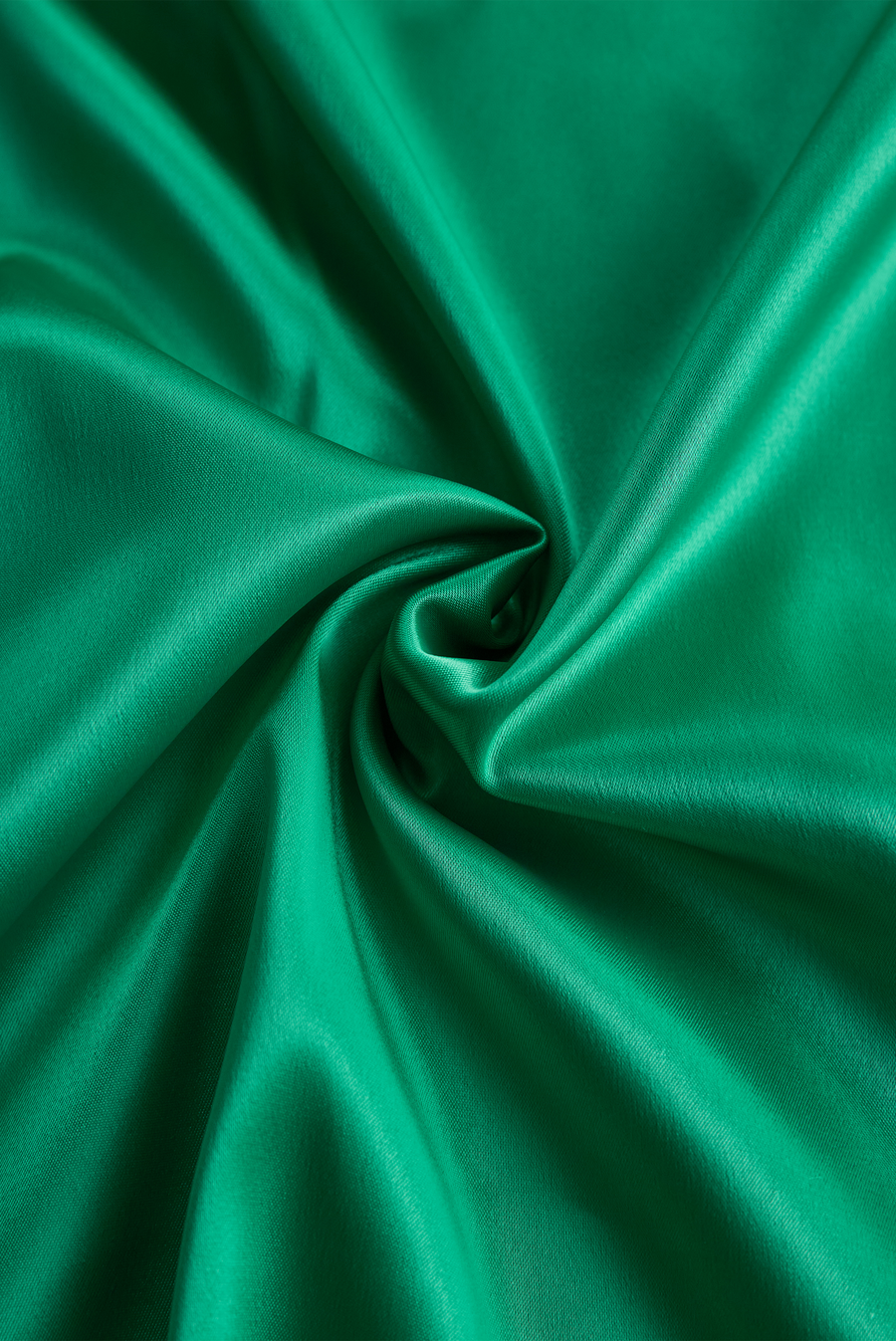 Fashionable and Draped Halterneck Satin Mini Dress ZJ