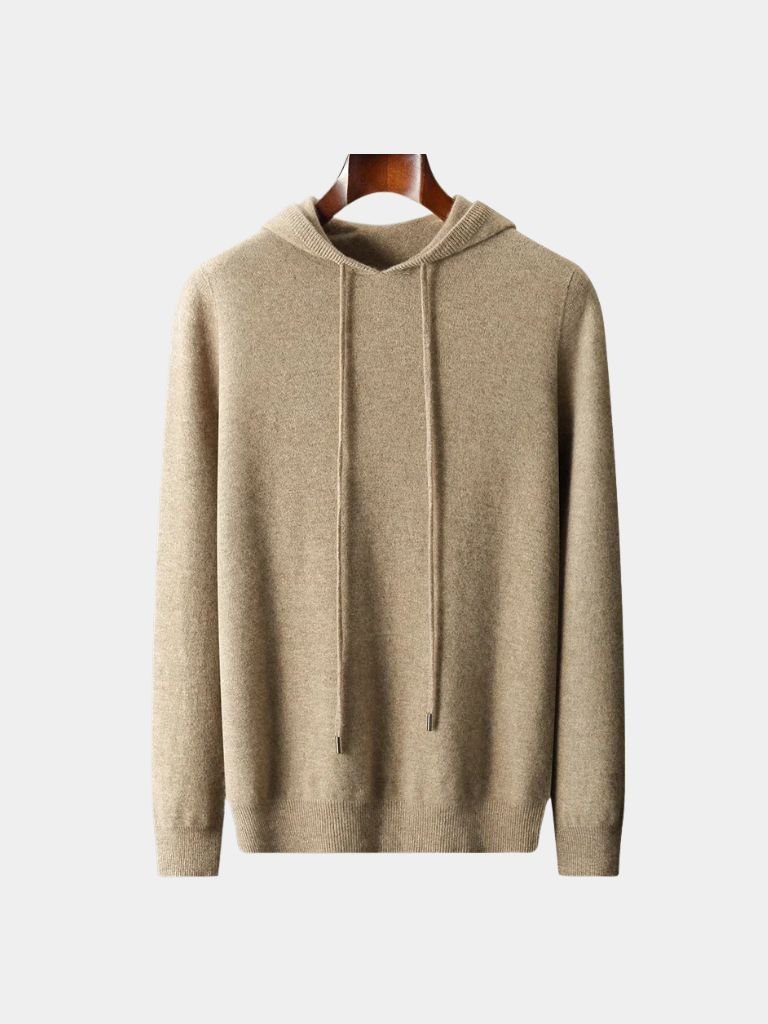 100% Cashmere Hooded Sweater - CAAYWORLD CAAYWORLD