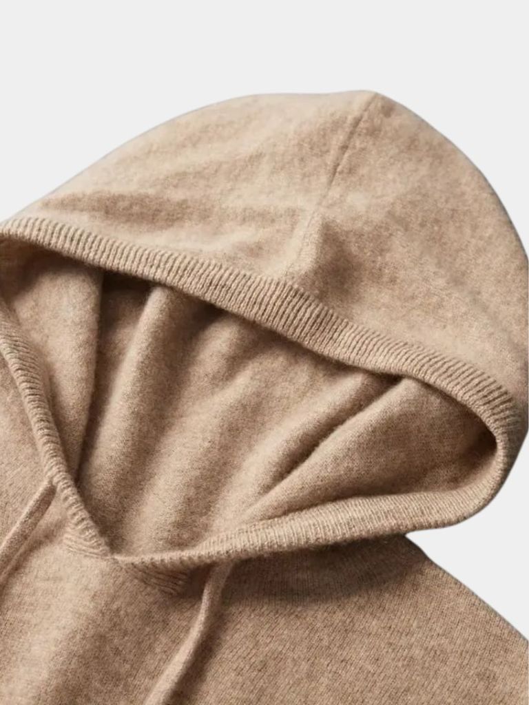 100% Cashmere Hooded Sweater - CAAYWORLD CAAYWORLD