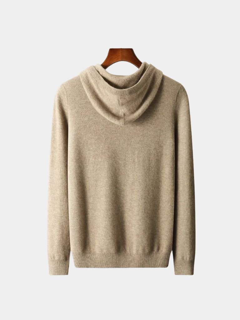 100% Cashmere Hooded Sweater - CAAYWORLD CAAYWORLD