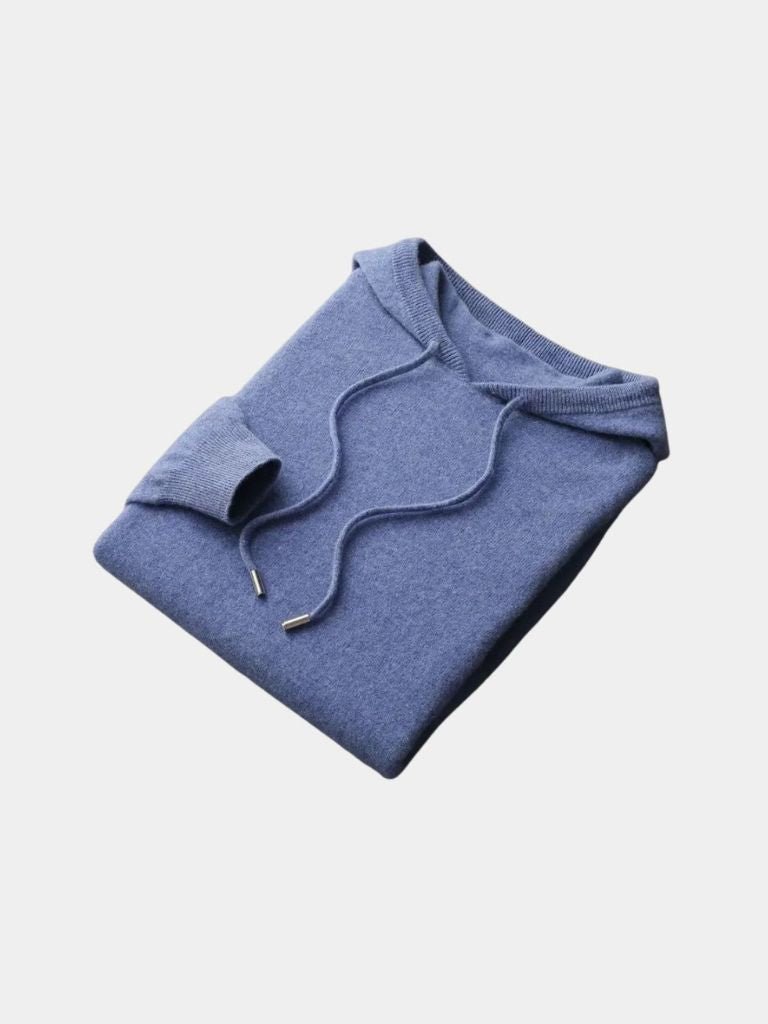 100% Cashmere Hooded Sweater - CAAYWORLD CAAYWORLD