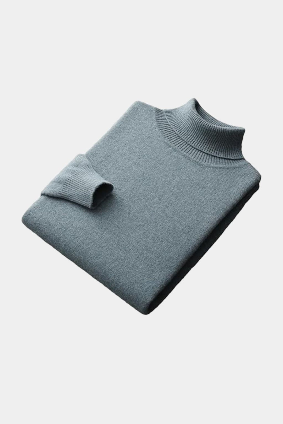 100% Merino Wool Turtleneck Sweater - CAAYWORLD CAAYWORLD