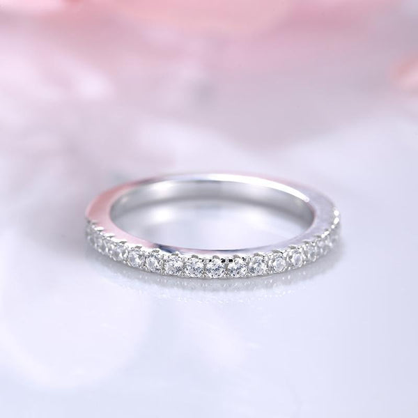 3-Pieces Halo Pear Cut Wedding Bridal Ring Set In Sterling Silver Shineofdiamond