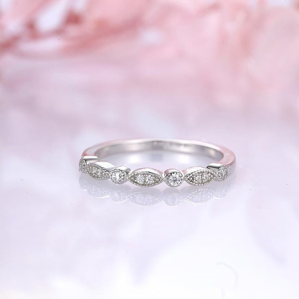 3-Pieces Halo Pear Cut Wedding Bridal Ring Set In Sterling Silver Shineofdiamond