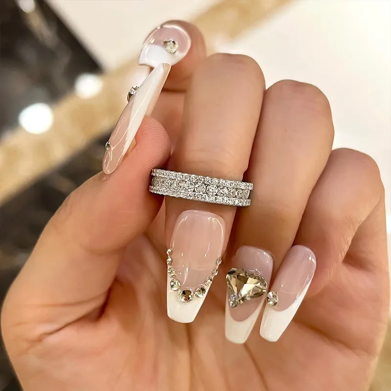 Stunning 3 Row Design Round Cut Sterling Silver Wedding Band Shineofdiamond