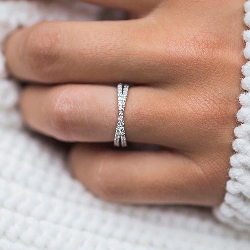 4PCS Elegant Oval Cut Wedding Bridal Set In Sterling Silver Shineofdiamond