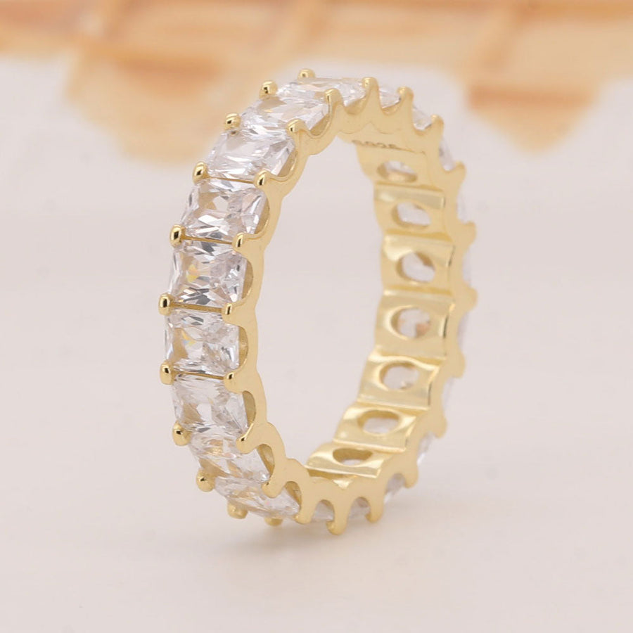Emerald Cut Bridal Set Shine of Diamond