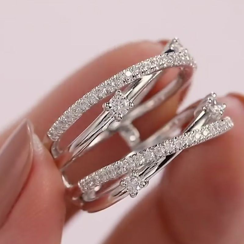 Round Cut Halo Bridal Set with Matching Band Shineofdiamond