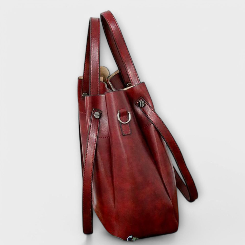 Leah - 4-Piece Vintage Bag Set