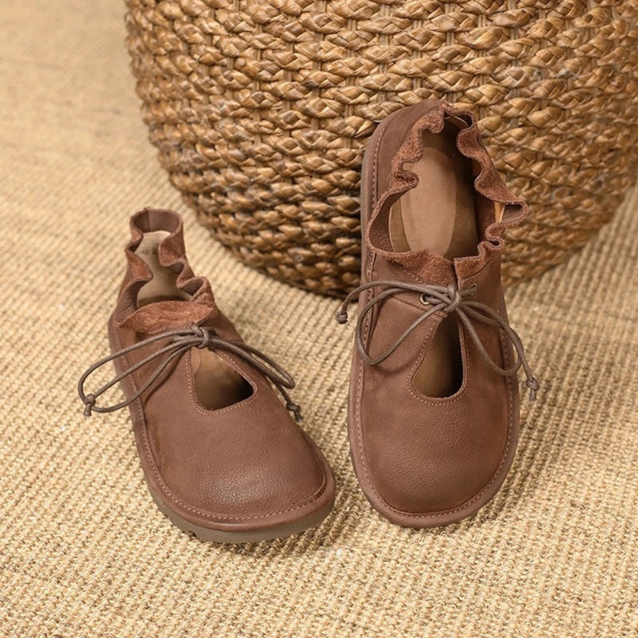 Genuine Leather - Flats
