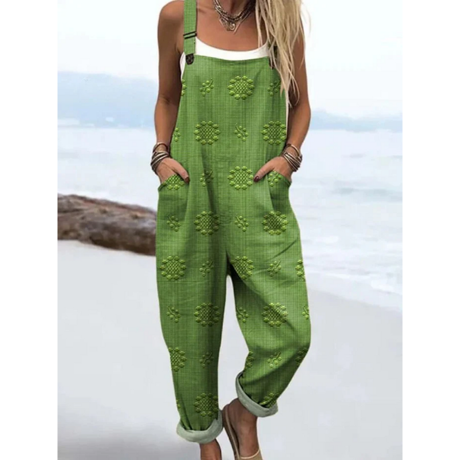 Esme - Comfortable Printed Overalls