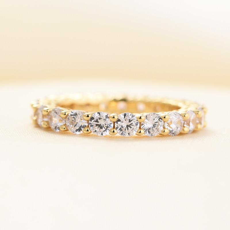 Luxury 4pcs Stackable Wedding Band Set In Sterling Silver Shineofdiamond