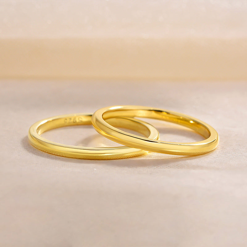 5PCS Stunning Wedding Band Set In Sterling Silver Shineofdiamond