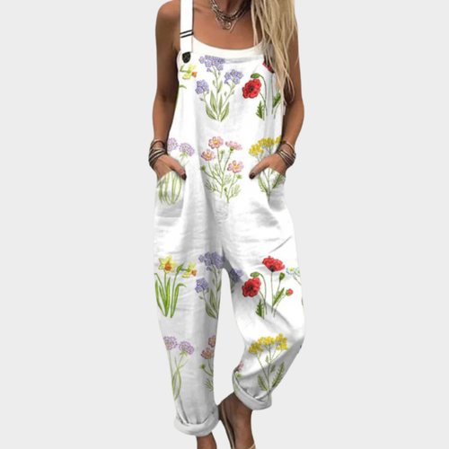 Autumn - Comfortable Printed Overalls