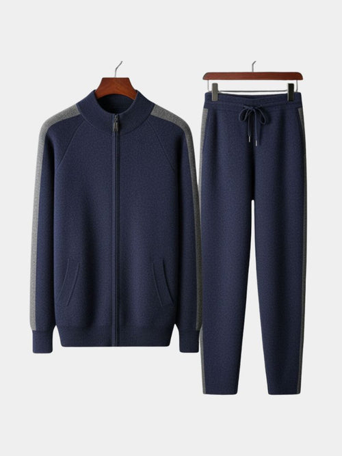 Navy Heritage Cashmere Set – CAAYWORLD CAAYWORLD
