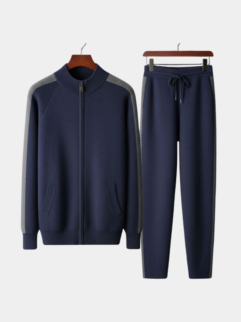 Navy Heritage Cashmere Set – CAAYWORLD CAAYWORLD