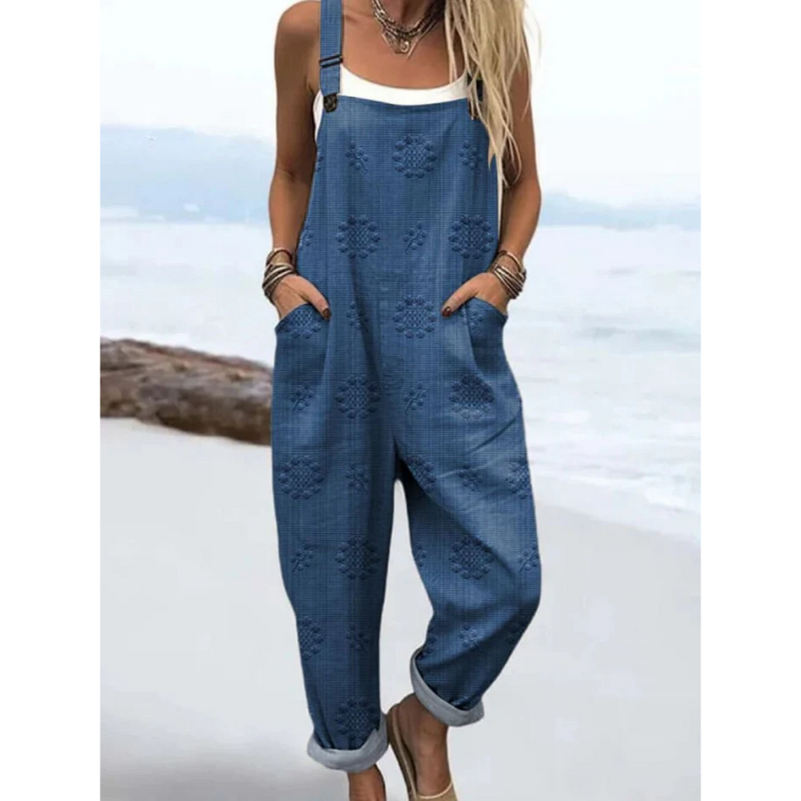 Esme - Comfortable Printed Overalls