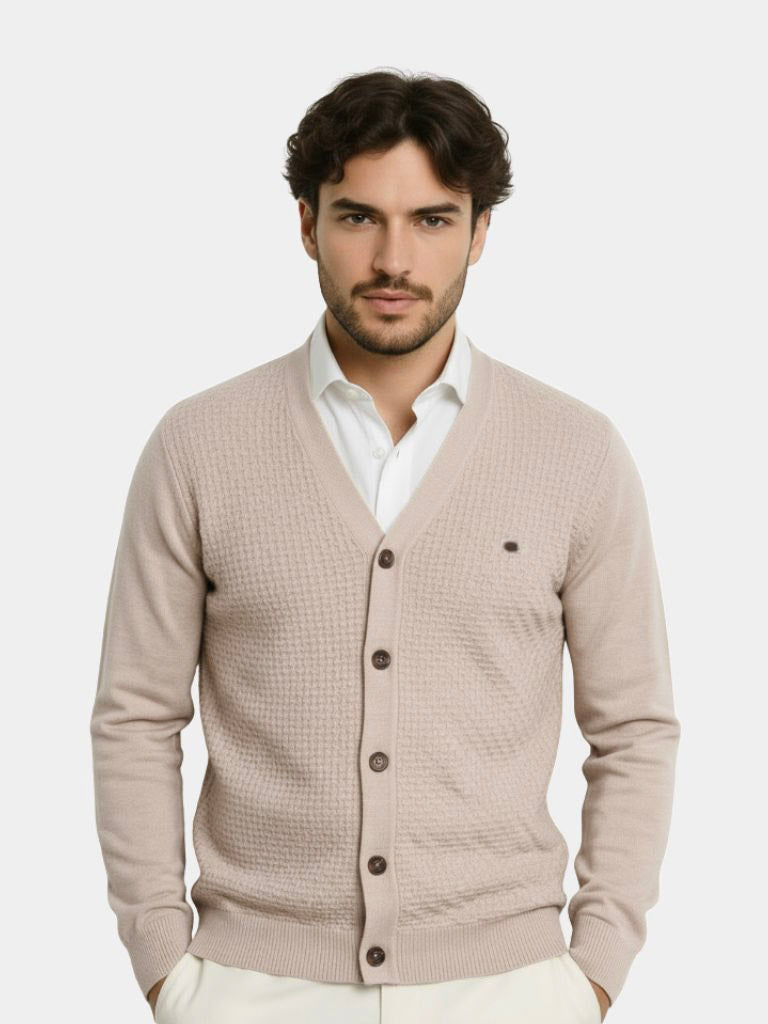 V Neck Knitwear Cardigan - CAAYWORLD CAAYWORLD
