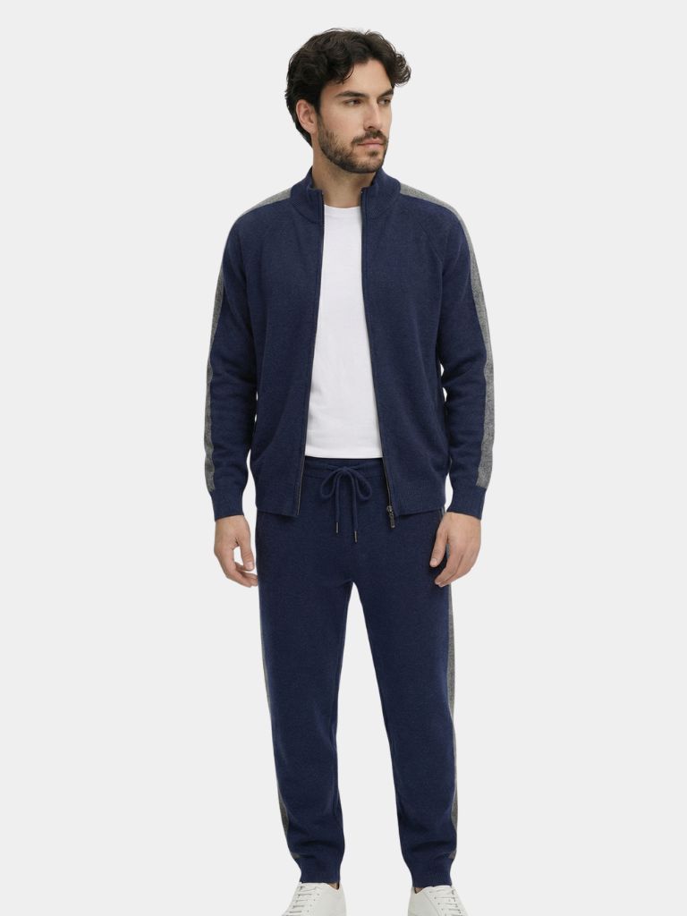 Navy Heritage Cashmere Set – CAAYWORLD CAAYWORLD
