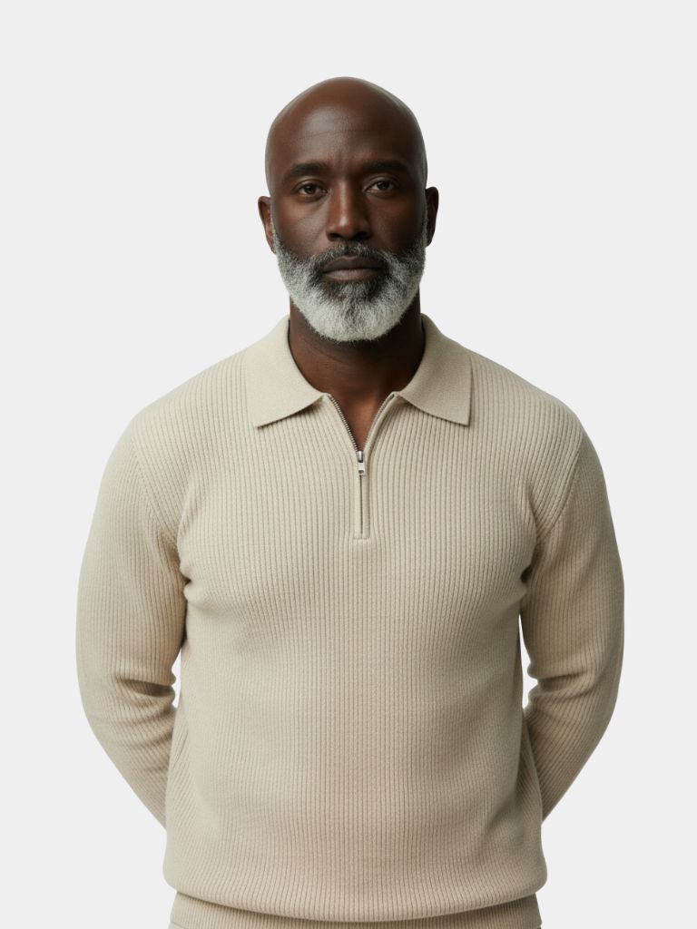 Essential Half Zip Sweater - CAAYWORLD CAAYWORLD