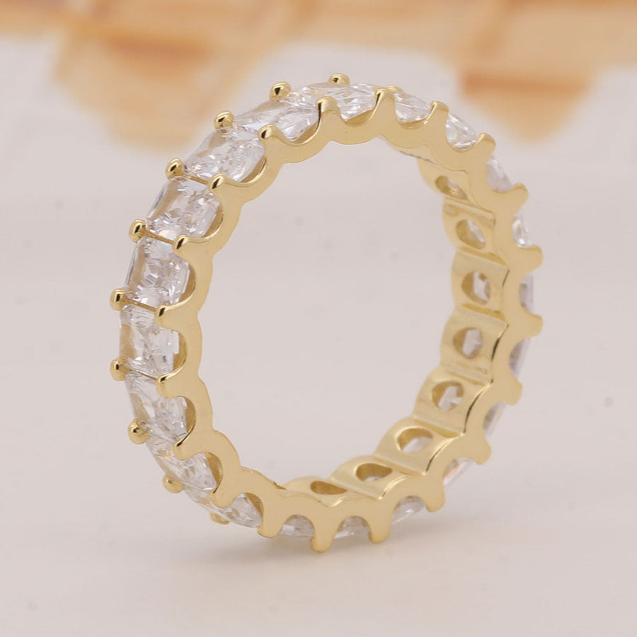 Emerald Cut Bridal Set Shine of Diamond