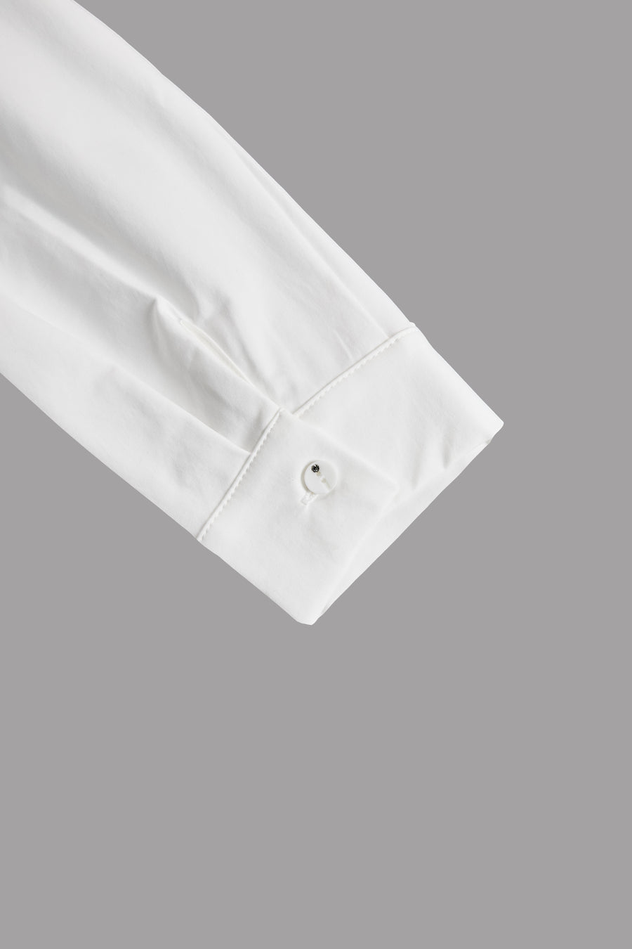 Elegant Plain Belted Shirt Dress With Pleated Skirt HWT