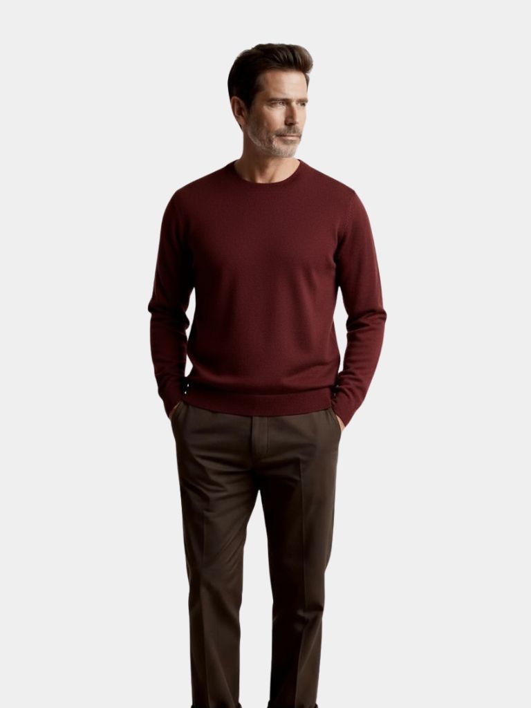 Premium Crew Neck Knitwear Pullover Sweater - CAAYWORLD CAAYWORLD