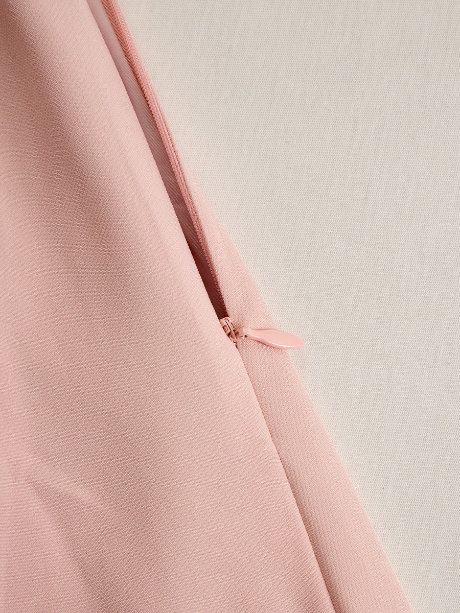 Elegant Pleated Blazer Midi Dress HWT