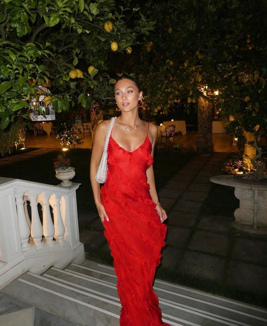 Eila™ | Ruffled Maxi Dress