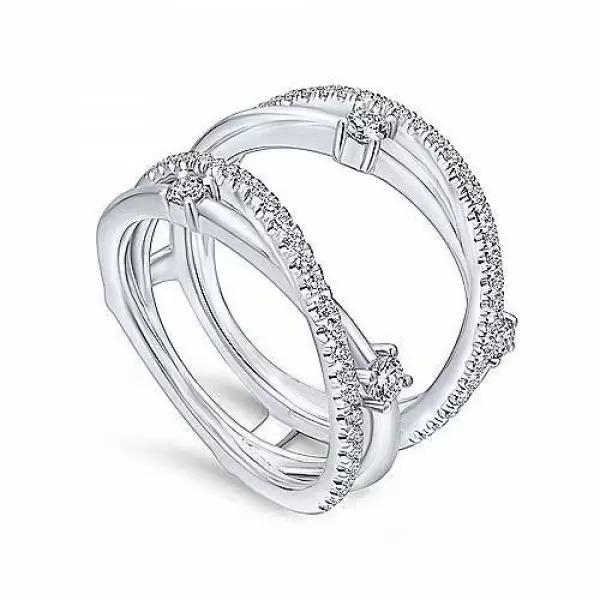 Round Cut Halo Bridal Set with Matching Band Shineofdiamond