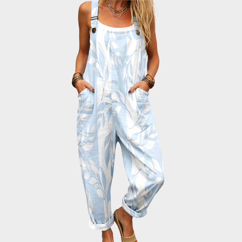 Joy - Comfortable Printed Overalls