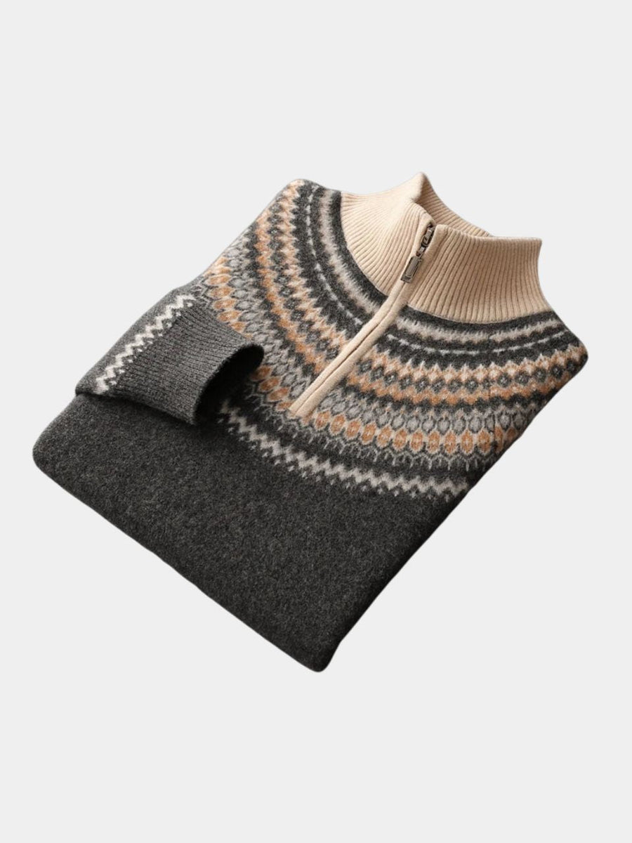 Valenbourg Nordic Knit Sweater - CAAYWORLD CAAYWORLD