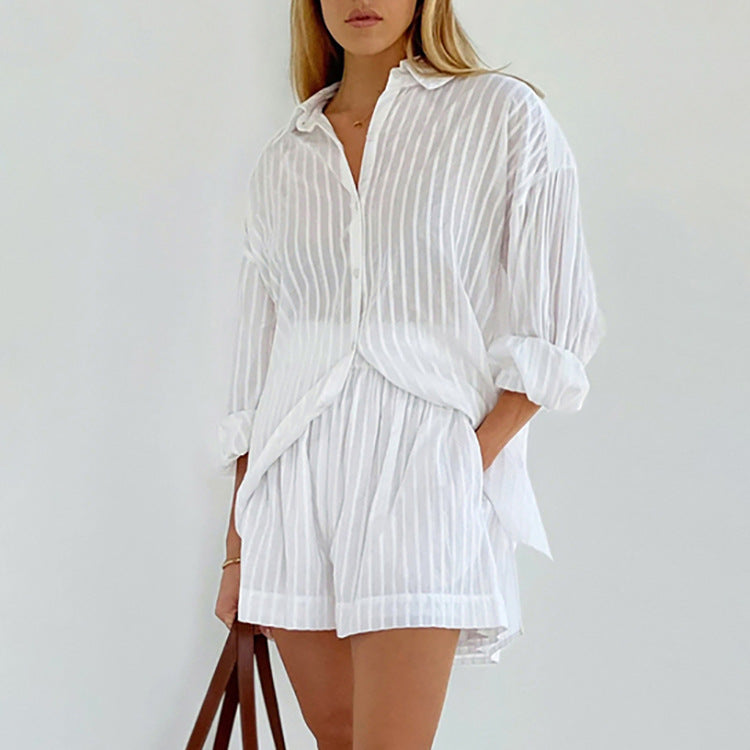Ivy™ | Breezy Button-Up and Shorts Set