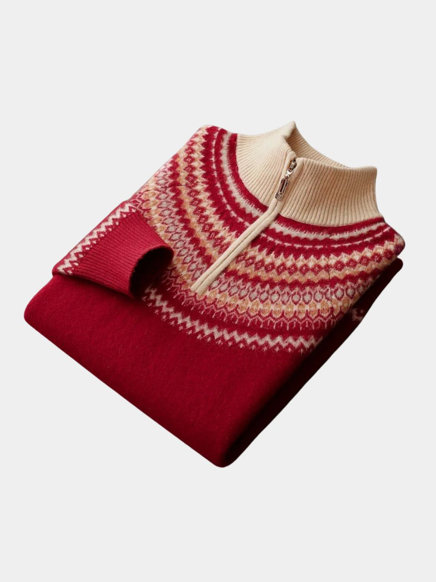 Valenbourg Nordic Knit Sweater - CAAYWORLD CAAYWORLD