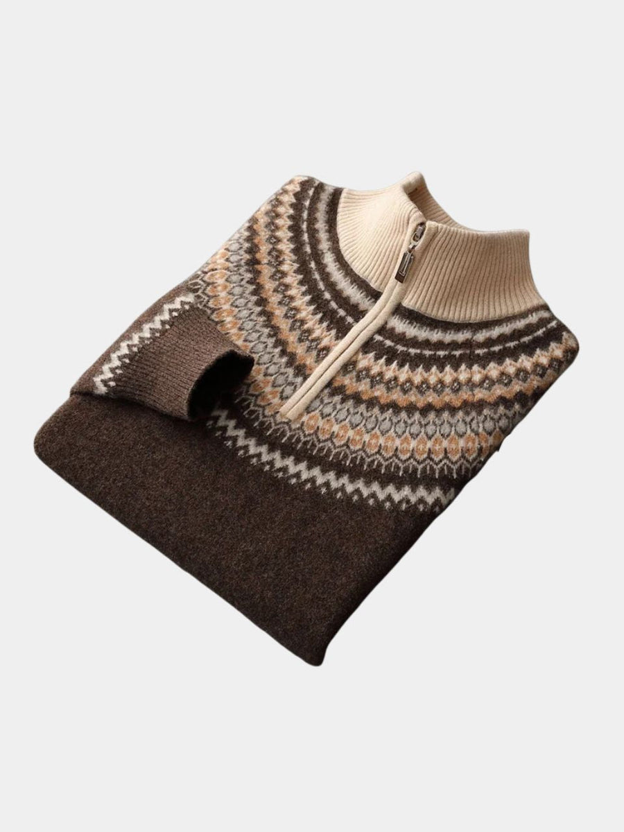Valenbourg Nordic Knit Sweater - CAAYWORLD CAAYWORLD