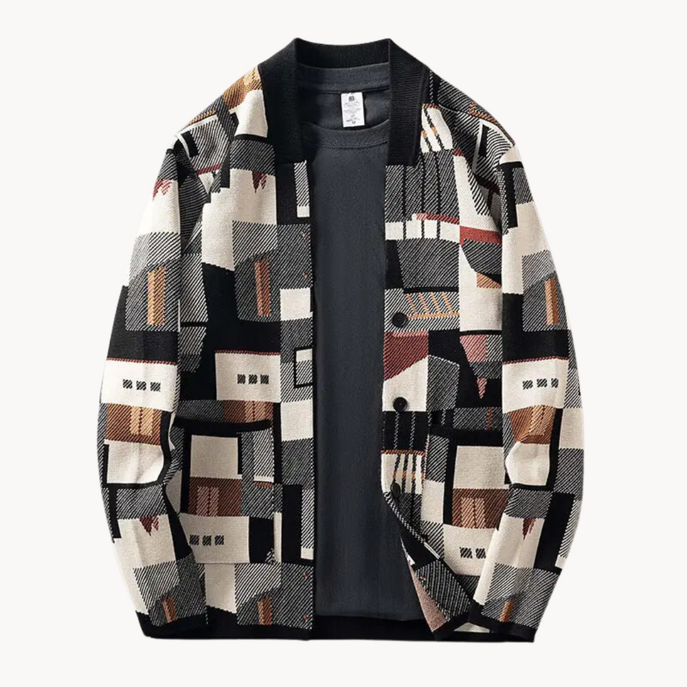 Abstract Knit - Cardigan CASA LARO MEN