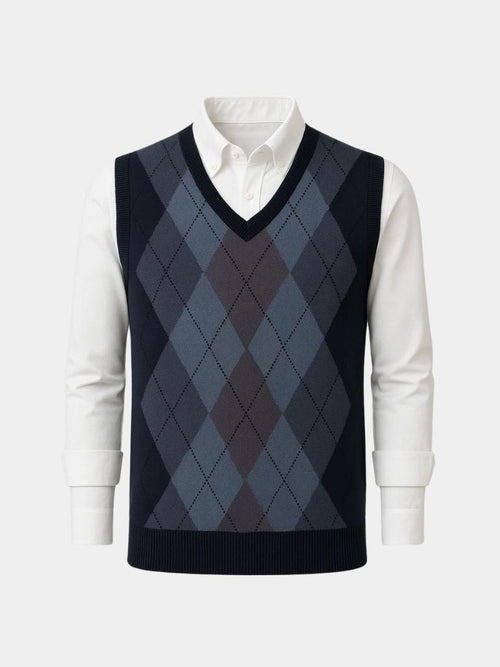 Academic Essential Knit Vest - CAAYWORLD CAAYWORLD