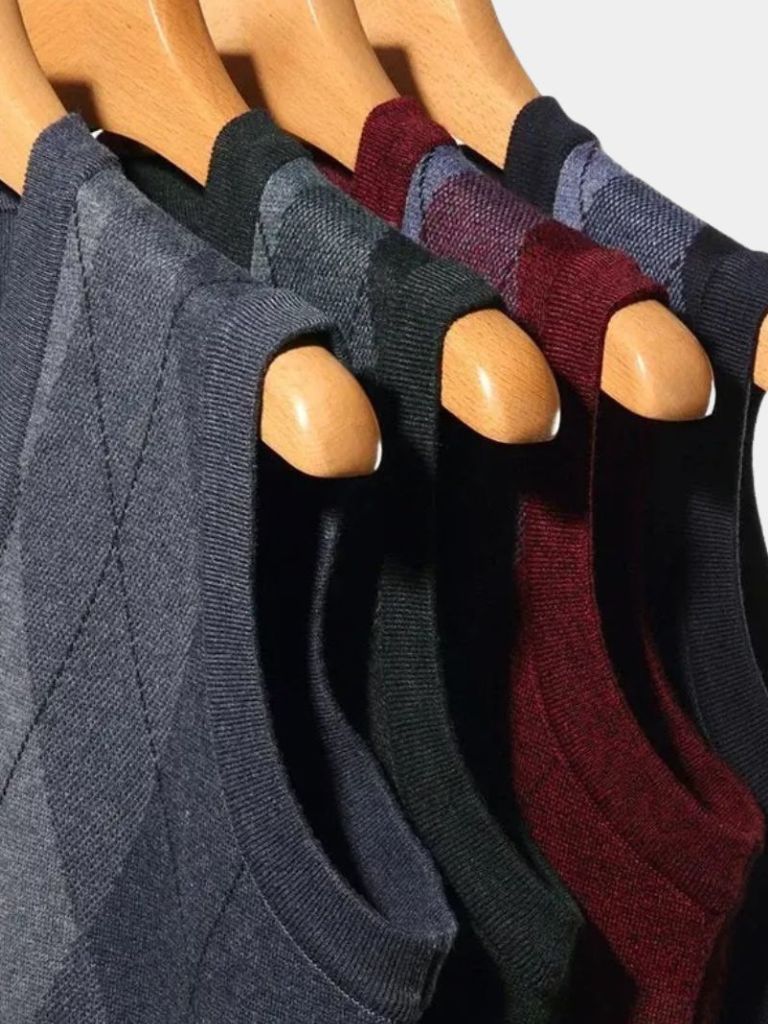 Academic Essential Knit Vest - CAAYWORLD CAAYWORLD