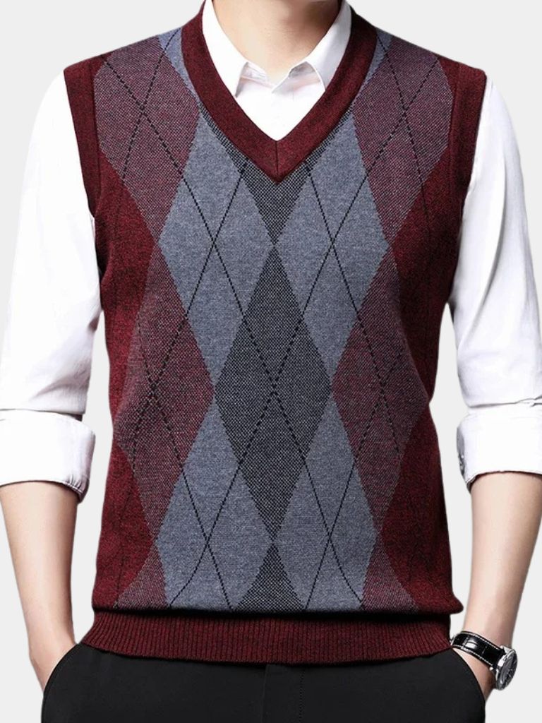 Academic Essential Knit Vest - CAAYWORLD CAAYWORLD
